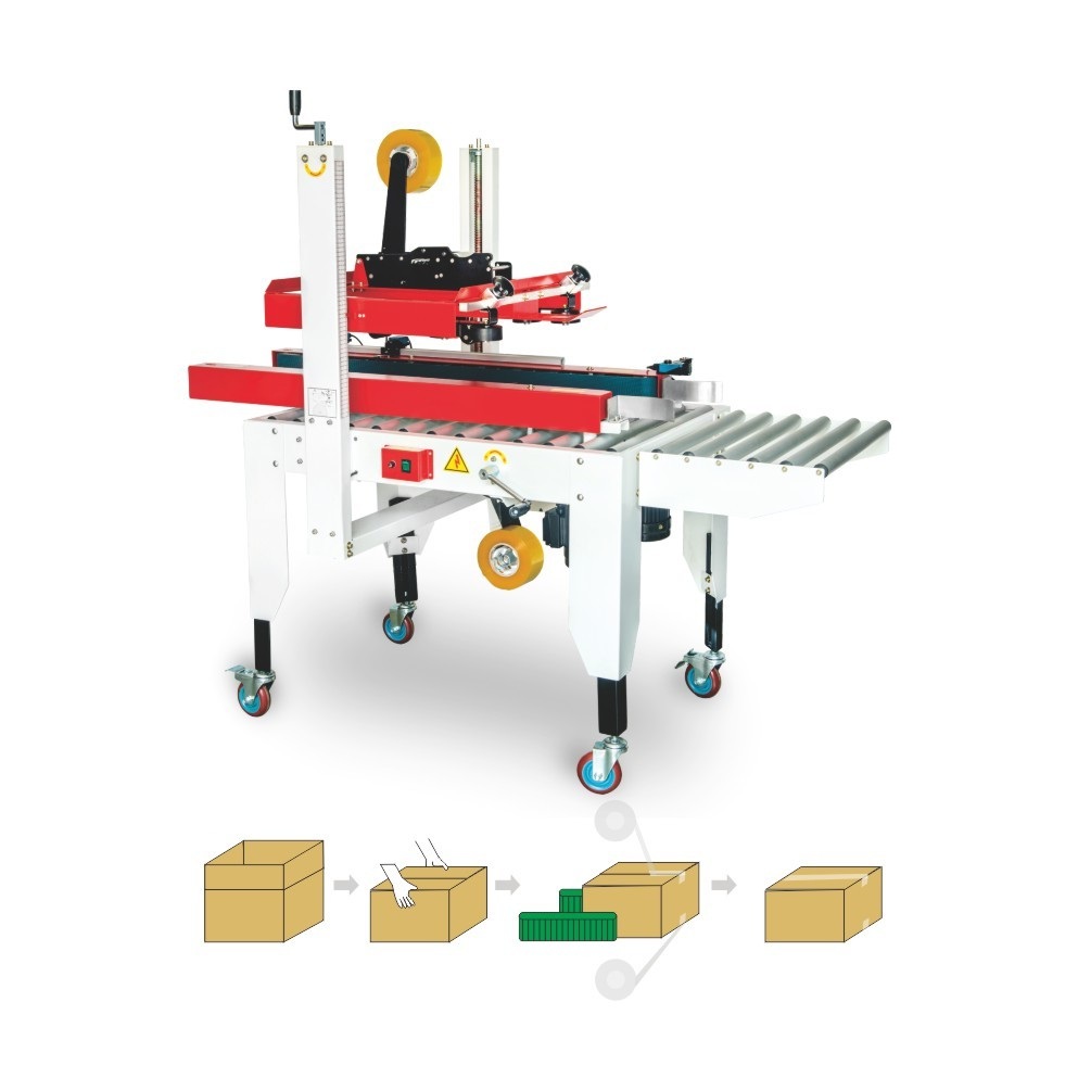 Two-side belt driven Carton Sealer