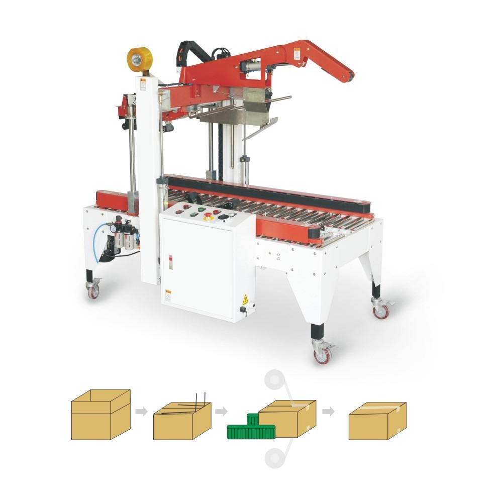 Automatic Flaps folding Carton Sealer